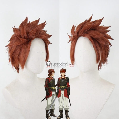 Sword Art Online Klein Tsuboi Ryoutarou Redish Styled Cosplay Wig