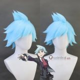 Pokemon Subway Boss Best Wishes Ingo Nobori Steven Stone Chloe Cerise Chairman Rose Purple Blue Silver Styled Cosplay Wigs