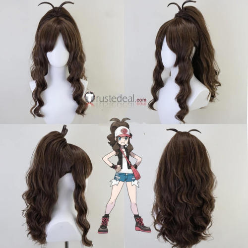 Pokemon Legends Arceus Arezu Scarlet and Violet Sword Shield Allister Hilda Prestyled Cosplay Wig