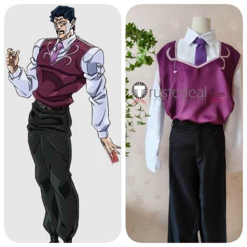 Jojo's Bizarre Adventure Daniel J DArby Cosplay Costume