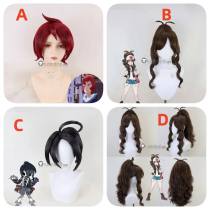 Pokemon Legends Arceus Arezu Scarlet and Violet Sword Shield Allister Hilda Prestyled Cosplay Wig