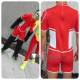 Young Justice Beast Boy Red Body Suit Cosplay Costume
