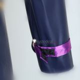 Jojo's Bizarre Adventure Vento Aureo Leone Abbacchio Blue Pleather Cosplay Costume