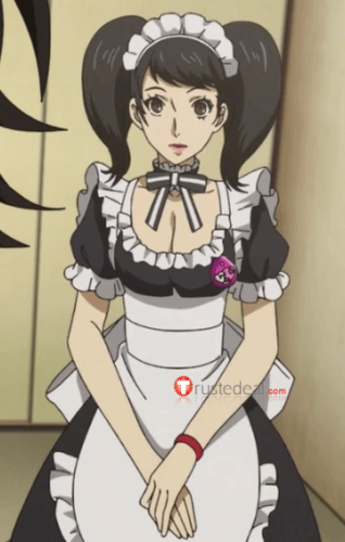 Persona 5 Sadayo Kawakami Becky Maid Outfit Cosplay Costume