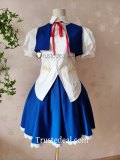 Mairimashita Iruma kun Iruma Suzuki Female Blue Cosplay Costume Custom Size