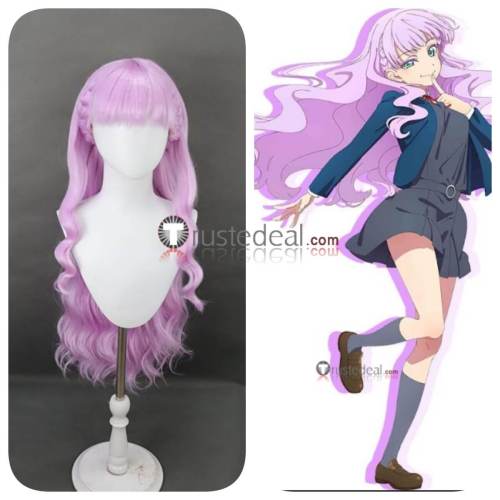 Love Live SuperStar Margarete Wien Kanon Shibuya Pink Styled Cosplay Wig