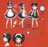 Persona 5 Sadayo Kawakami Becky Styled Brown Black Cosplay Wig