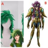 Saint Seiya Servant Rhea Andromeda Shun Hades Red Green Purple styled Cosplay Wig