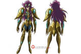 Saint Seiya Servant Rhea Andromeda Shun Hades Red Green Purple styled Cosplay Wig