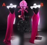 Hazbin Hotel Angel Dust Drag Queen Gown Cosplay Costume