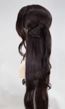 Commission Code Vein Louis Amamiya Black Dark Brown Styled Cosplay Wig