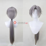 Limbus Company Yi Sang Jia Xichun Wei Lucio Grey Black Styled Cosplay Wig