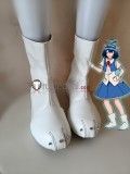 Mairimashita Iruma kun Clara Valac Iruma Suzuki Female White Green Cosplay Shoes Boots