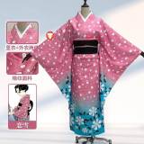 Kimetsu no Yaiba Demon Slayer Koyuki Pink Kimono Cosplay Costume