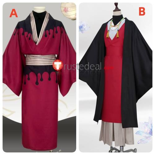 Kimetsu no Yaiba Demon Slayer Douma Young Kimono Cosplay Costume 3