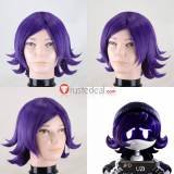 Murder Drones N Uzi Doorman Cyn Serial Designation V Silver White Purple Styled Cosplay Wig Mask