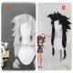 Murder Drones Cyn Silver Black Styled Cosplay Wig