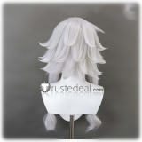 Murder Drones Cyn Silver Black Styled Cosplay Wig