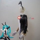 Vocaloid Hatsune Miku Rabbit Black White Bunny Suit Cosplay Costume Custom Size