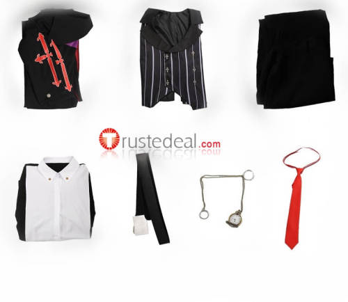 Guilty Gear Strive Slayer Black Cosplay Costume