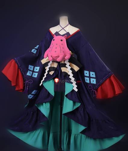Cosmic Princess Kaguya Yachiyo Runami Blue Cosplay Costume