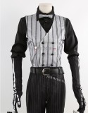 Disney Twisted-Wonderland Skully J Graves Leona Kingscholar Sebek Zigvolt 2024 Halloween Nightmare Before Christmas Cosplay Costume