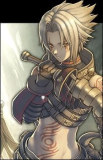 Hack Haseo Silver White Gray Styled Cosplay Wig