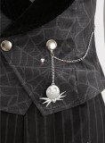 Disney Twisted-Wonderland Skully J Graves Leona Kingscholar Sebek Zigvolt 2024 Halloween Nightmare Before Christmas Cosplay Costume