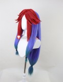 Nanbaka Kiji Mitsuba Red Purple Styled Cosplay Wig 90cm