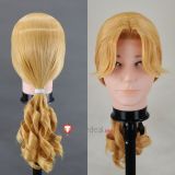 Metal Family Heavy Dee Blonde Brown Ginger Curly Styled Cosplay Wig