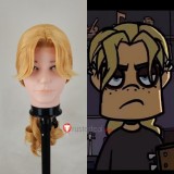 Metal Family Heavy Dee Blonde Brown Ginger Curly Styled Cosplay Wig