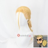 Metal Family Heavy Dee Blonde Brown Ginger Curly Styled Cosplay Wig
