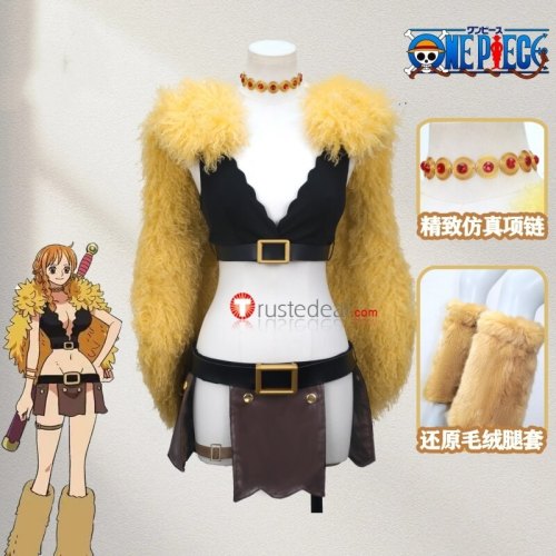 One Piece Elbaph Arc Nami Cosplay Costume