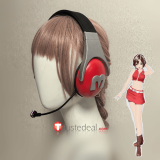Vocaloid Project DIVA F Miku Gothic Agitation InfiniteHOLiC Infinite HOLiC Meiko Headpieces Headset Headphones Cosplay Accessories Props