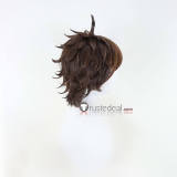 Danganronpa Hajime Hinata Brown Styled Cosplay Wig