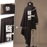 The Hundred Line Last Defense Academy Eito Aotsuki Takumi Sumino Amemiya Darumi Battle Black Cape Cosplay Costume