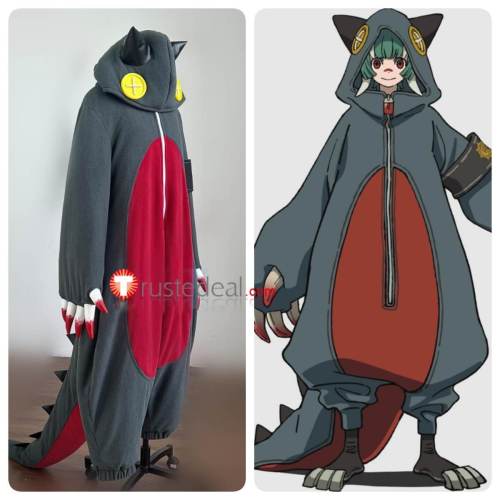 Gachiakuta Guita Hebby Fantasia Kaiju Onesie Jumpsuit Cosplay Costume
