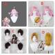 Eternal Return Eleven Hart Piolo Black Pink Blonde Styled Cosplay Wig