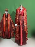 Limbus Daguanyuan Lin Daiyu Jia Yuanchun Red Cosplay Costume