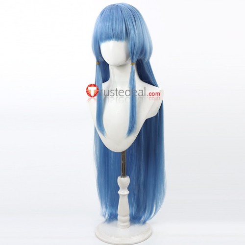Smile Pretty Cure Cure Beauty Aoki Reika Long Blue Cosplay Wig
