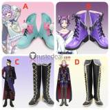 Disney Twisted-Wonderland Rook Hunt Epel Felmier RookVil Chenya Cosplay Shoes Boots