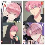 Tamons B Side Tamon kun Ima Docchi Tamon Fukuhara Gloomyhara Pink Styled Wig