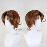 Axis Powers Hetalia Germany Ludwig Korea Italy Brown Blonde Styled Cosplay Wig