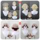 Cleaner Eishia Fu Orostor Blonde Red Styled Cosplay Wig