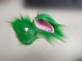 League of Legends Lulu and Poppy Star Guardian Long Green Blue Cosplay Wig 120cm and Ears