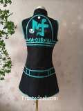 Vocaloid Hatsune Miku Project DIVA F Arcade Future Tone Factory Tyrant Uniform Cosplay Costume