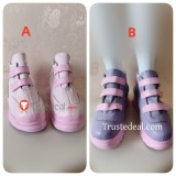 Link Click Li Tianchen Li Tianxi Pink Purple Cosplay Shoes Boots