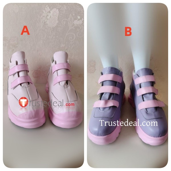 Link Click Li Tianchen Li Tianxi Pink Purple Cosplay Shoes Boots