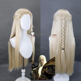 Final Fantasy XIV 14 FFXIV FF14 Varis zos Galvus Graha Tia Crystal Exarch Viera Red Black Blonde Styled Cosplay Wig