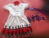 Touhou Project Seija Kijin White Dress Cosplay Costume